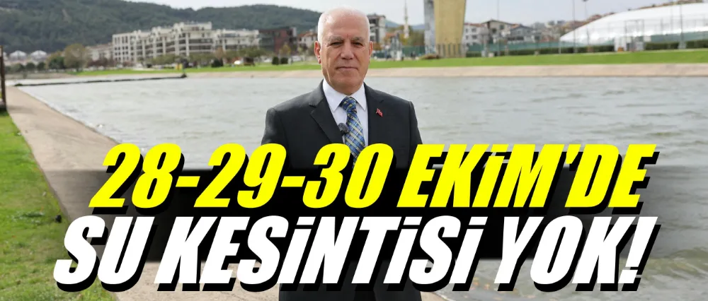 Başkan Bozbey açıkladı: 28-29-30 Ekim