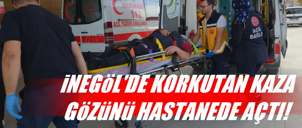 Otomobil ile motosiklet çarpıştı; 1 yaralı!