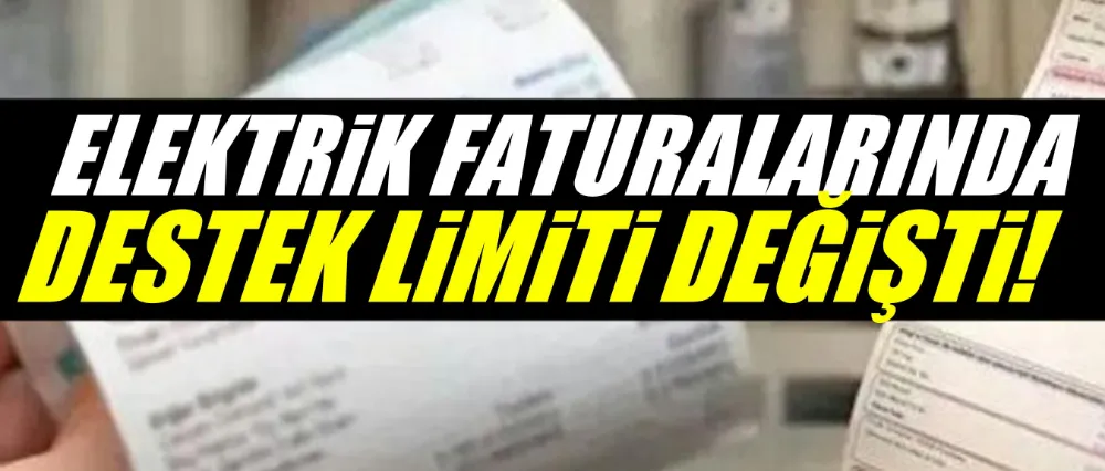 Elektrik faturalarında yeni dönem!