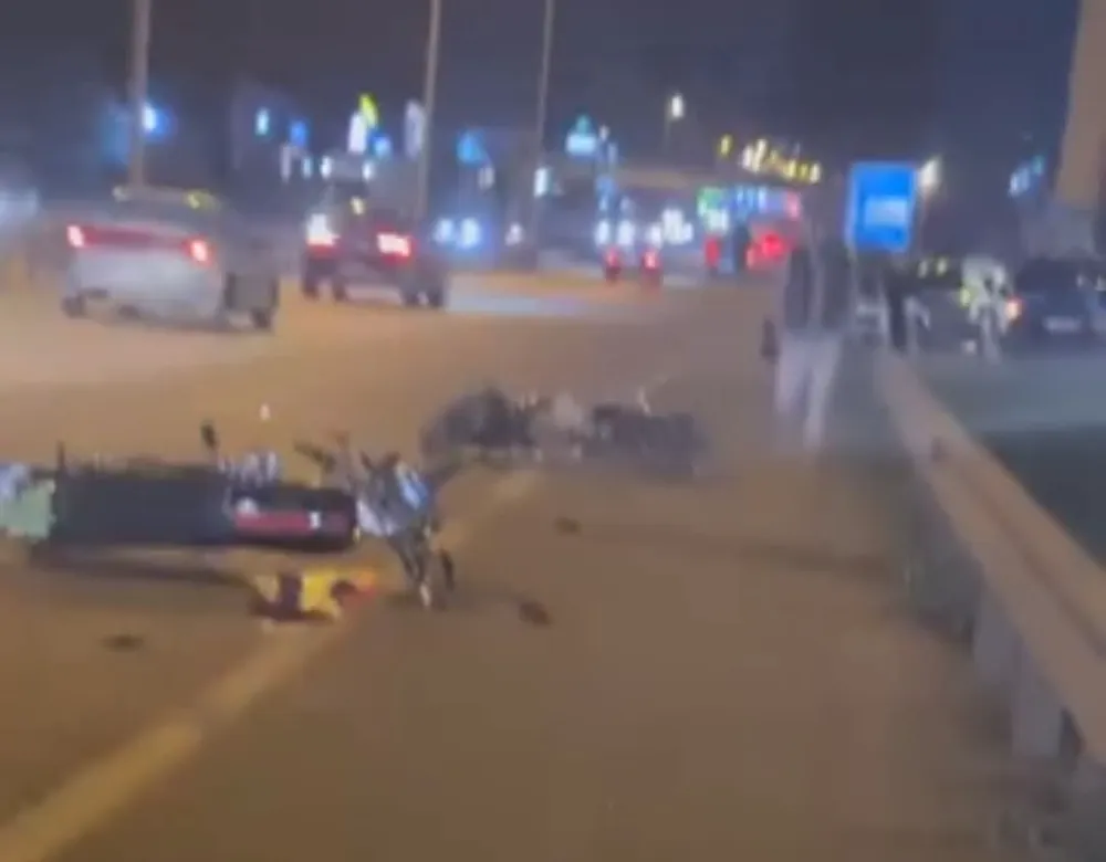 İnegöl’de 3 Motosikletin Karıştığı Kazada 2 Yaralı