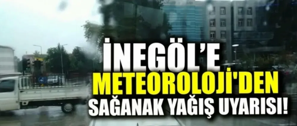 Meteorolojiden İnegöl