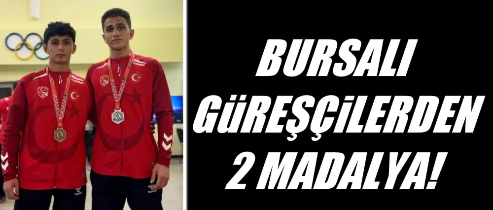 Belediyesporlu güreşçilerden 2 madalya!