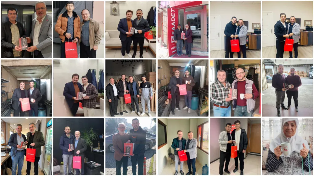 Ahmet Yıldız; Saadet Partimize büyük teveccüh var