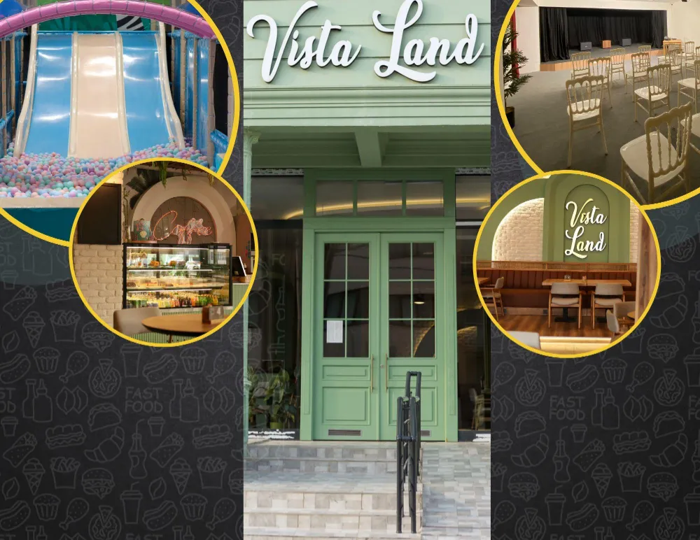 Vista Land Cafe ve Oyun Parkı, Ailelerin Yeni Gözdesi Oldu