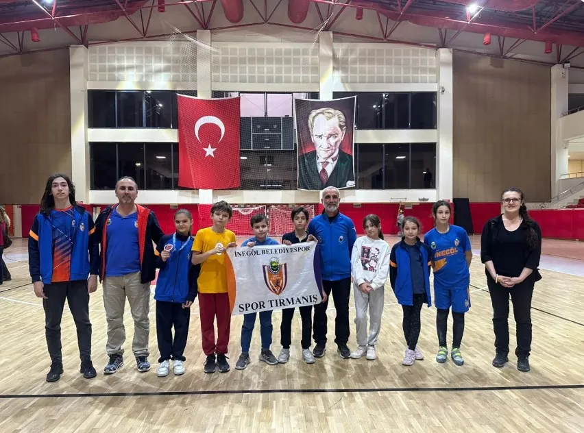 Küçük tırmanışçılar İnegöl’e dereceyle döndü