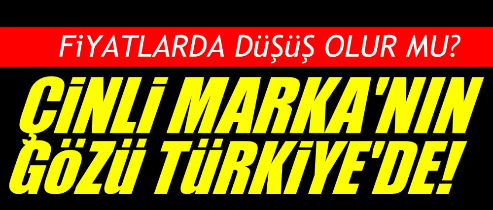 İkinci Çinli dev için kollar sıvandı!