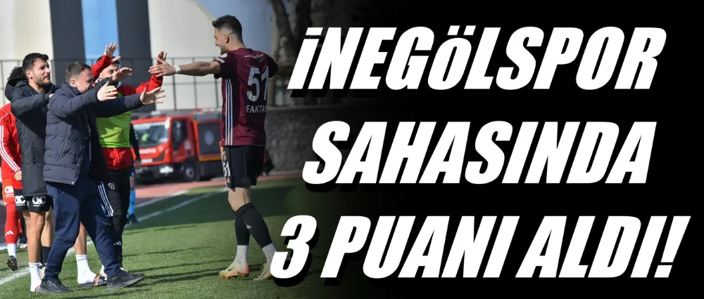 İnegölspor, Evinde 24 Erzincanspor’u Mağlup Etti
