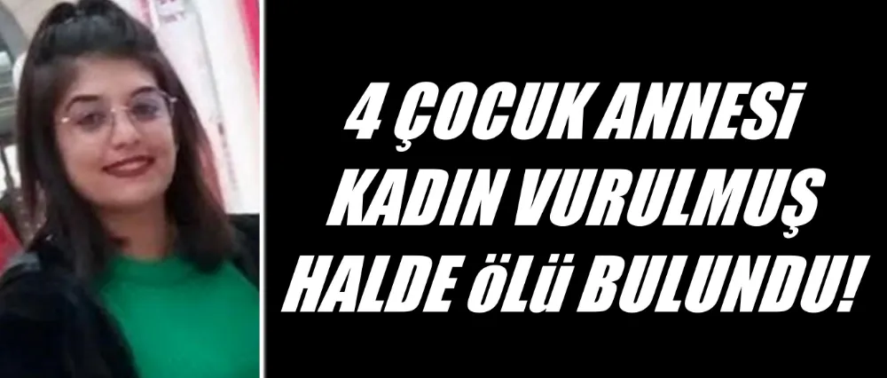 Silahla vurulmuş halde ölü bulundu!