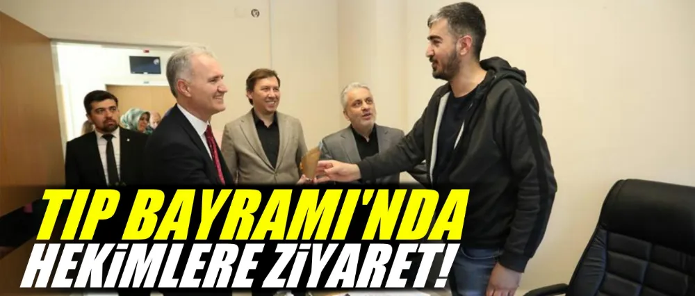 İnegöl protokolünden Tıp Bayramı