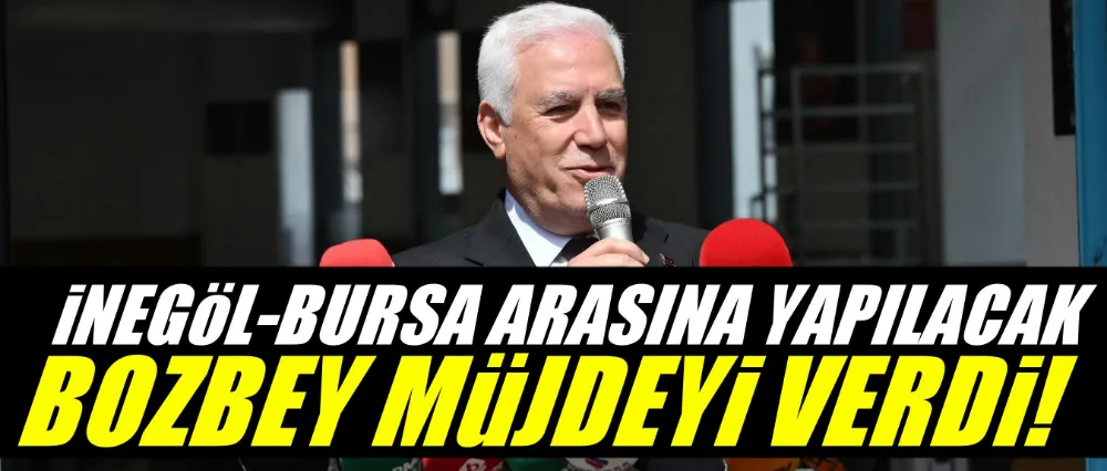 İnegöl Bursa arasına fuar alanı yapılacak!