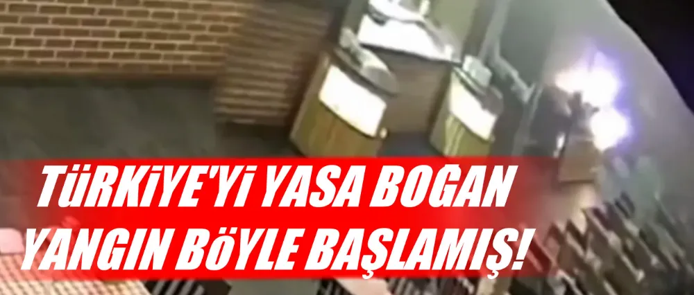 Otel yangınıyla ilgili yeni görüntülere ulaşıldı!