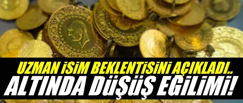 Altında düşüş eğilimi!
