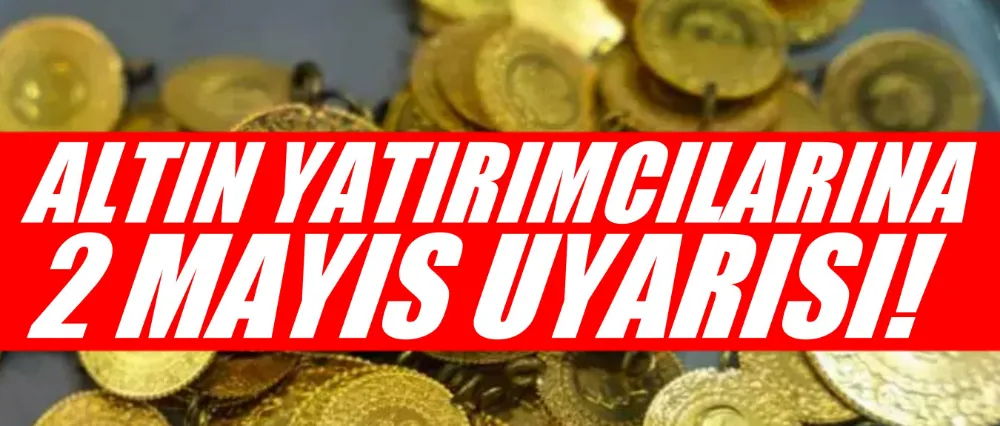 Altın yatırımcılarına cuma uyarısı!