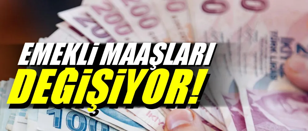 Emekli maaşları değişiyor! Teklif Meclis