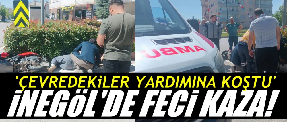 Orhaniye Mahalle muhtarı feci kazada yaralandı!