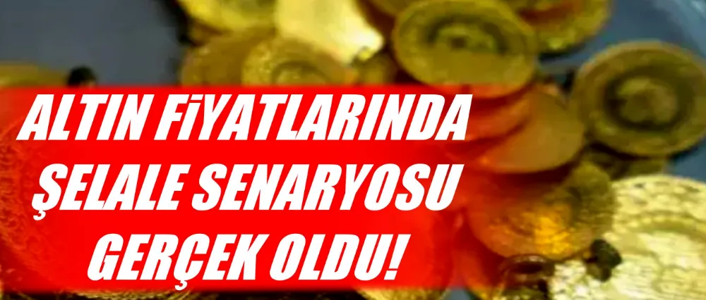 Altın fiyatlarında düşüş!