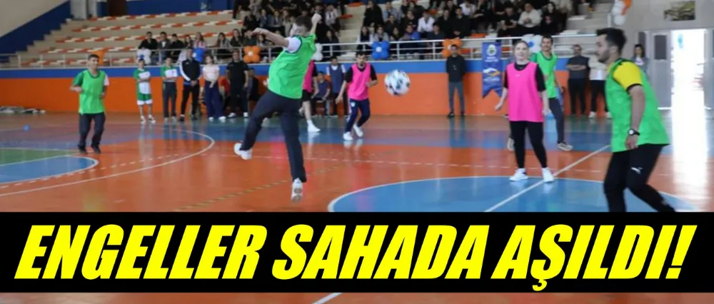 Engeller Sahada Aşıldı, Futsal Turnuvasında Dostluk Kazandı