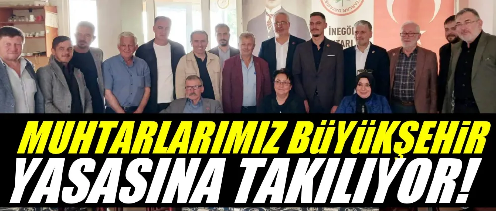 Hamza Gürsel; Muhtarlarımız Büyükşehir Yasasına Takılıyor!