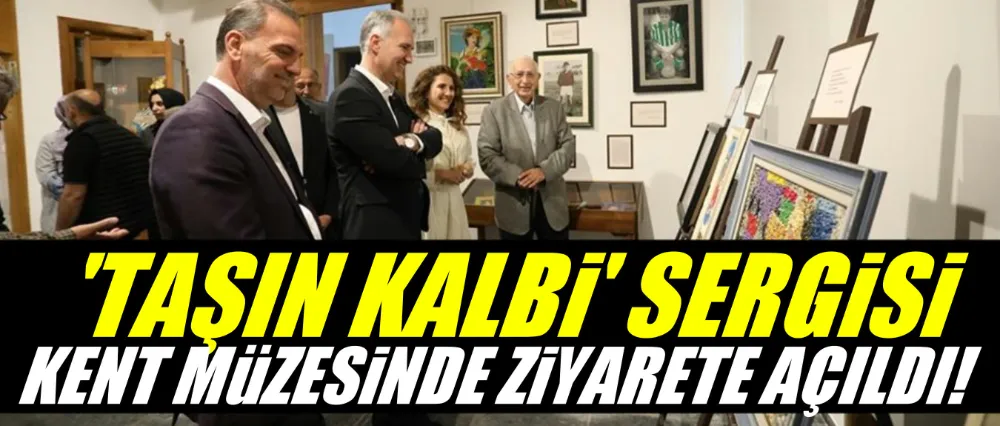Dünya Müzeler Gününe Özel İnegöl Kent Müzesi’nde “Taşın Kalbi” Sergisi Ziyarete Açıldı