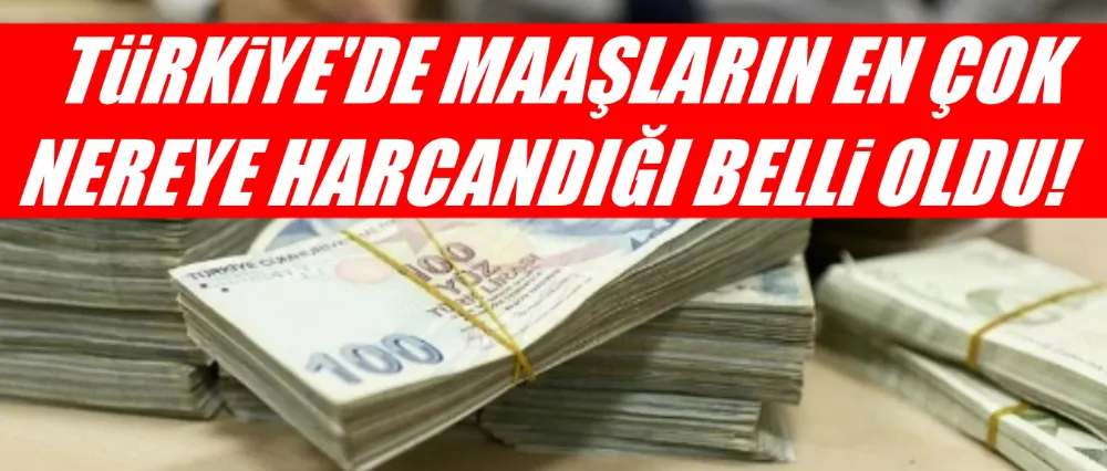 HANE HALKI GELİRİNDE KONUT HARCAMALARI ÜST SIRADA!