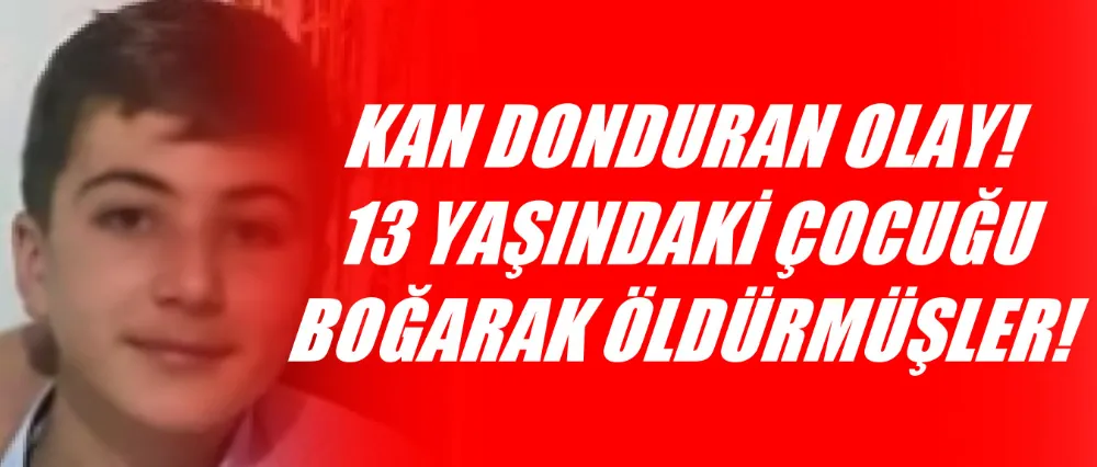 Kan donduran olay! 