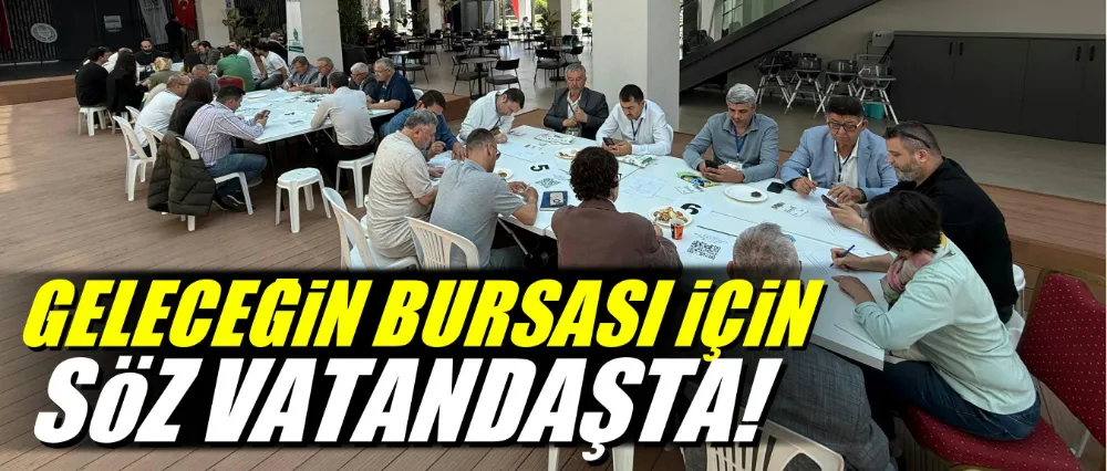 Geleceğin Bursası için söz vatandaşta!