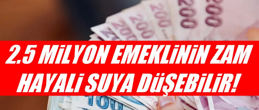 Emekliler dikkat!