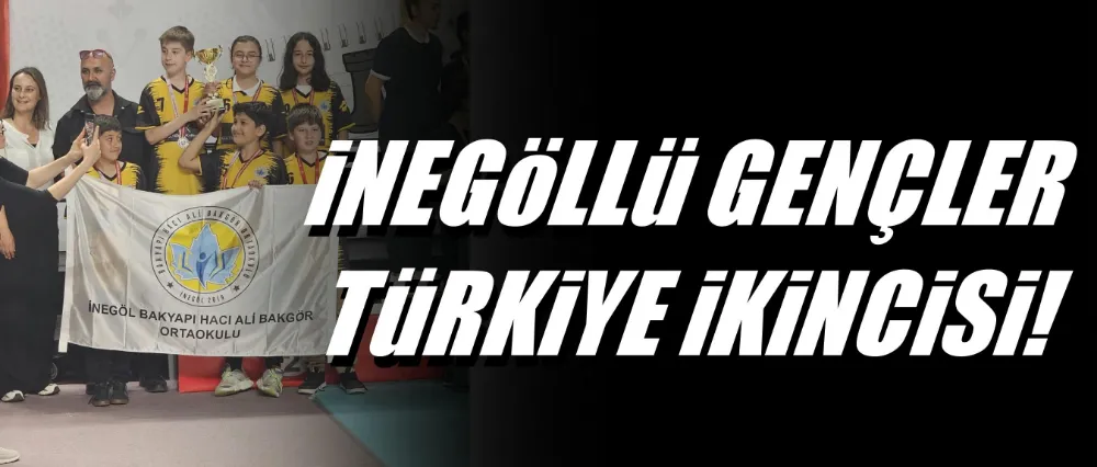 BakYapı Hacı Ali Bakgör Ortaokulu Türkiye İkincisi Oldu