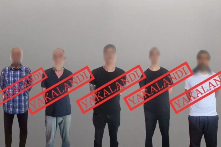 Kırmızı bültenle aranan 5 suçlu Türkiye