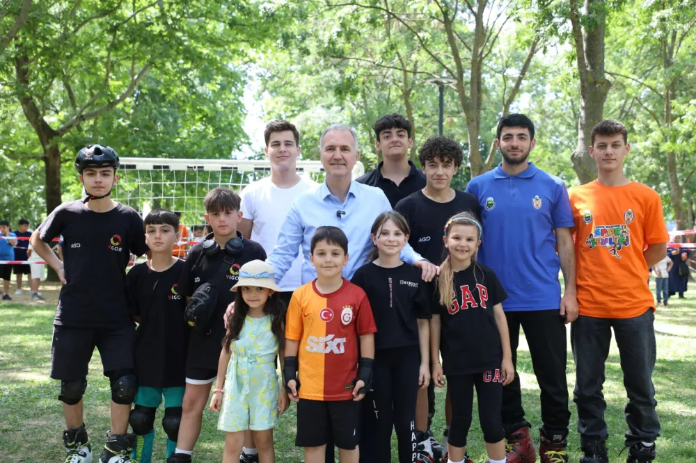İnegöl’de Yaz Spor Okullarının Provası Spor Şenliğiyle Yapıldı