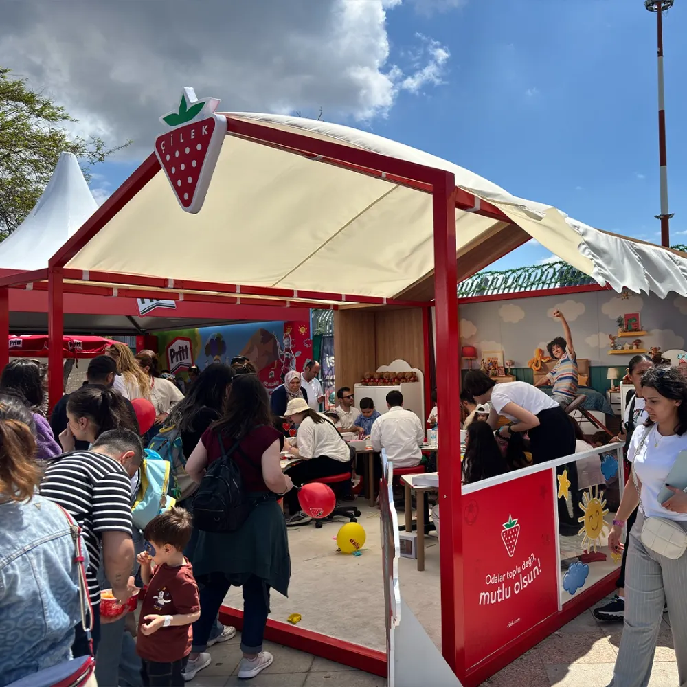 ÇİLEK, YARATICI ÇOCUK FESTİVALİ’NDE ÇOCUKLARLA BULUŞTU