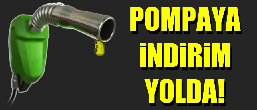 Pompaya indirim müjdesi!