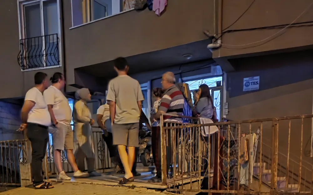 Bodrum katta yangın paniği!