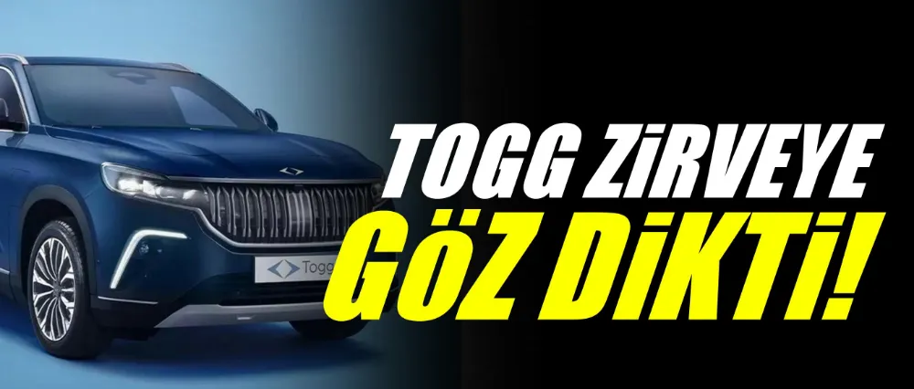 Togg T10X İkinci Sıraya Yükseldi