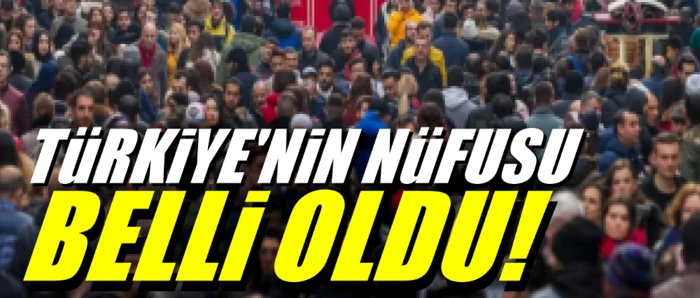 TÜİK MERAK EDİLEN RAKAMI AÇIKLADI!