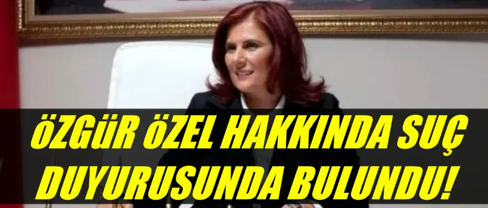 Özlem Çerçioğlu harekete geçti: Özgür Özel hakkında suç duyurusu 