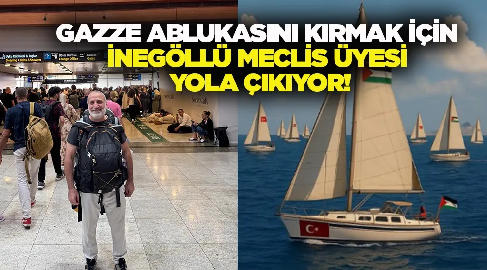 Fikret Bayram Gazze için yola çıkıyor..