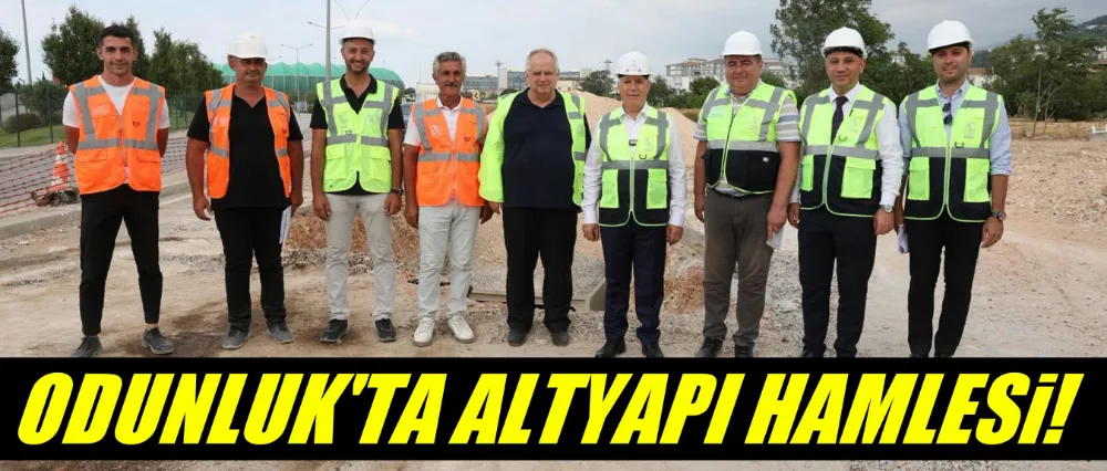 Büyükşehir’den Odunluk’ta altyapı hamlesi